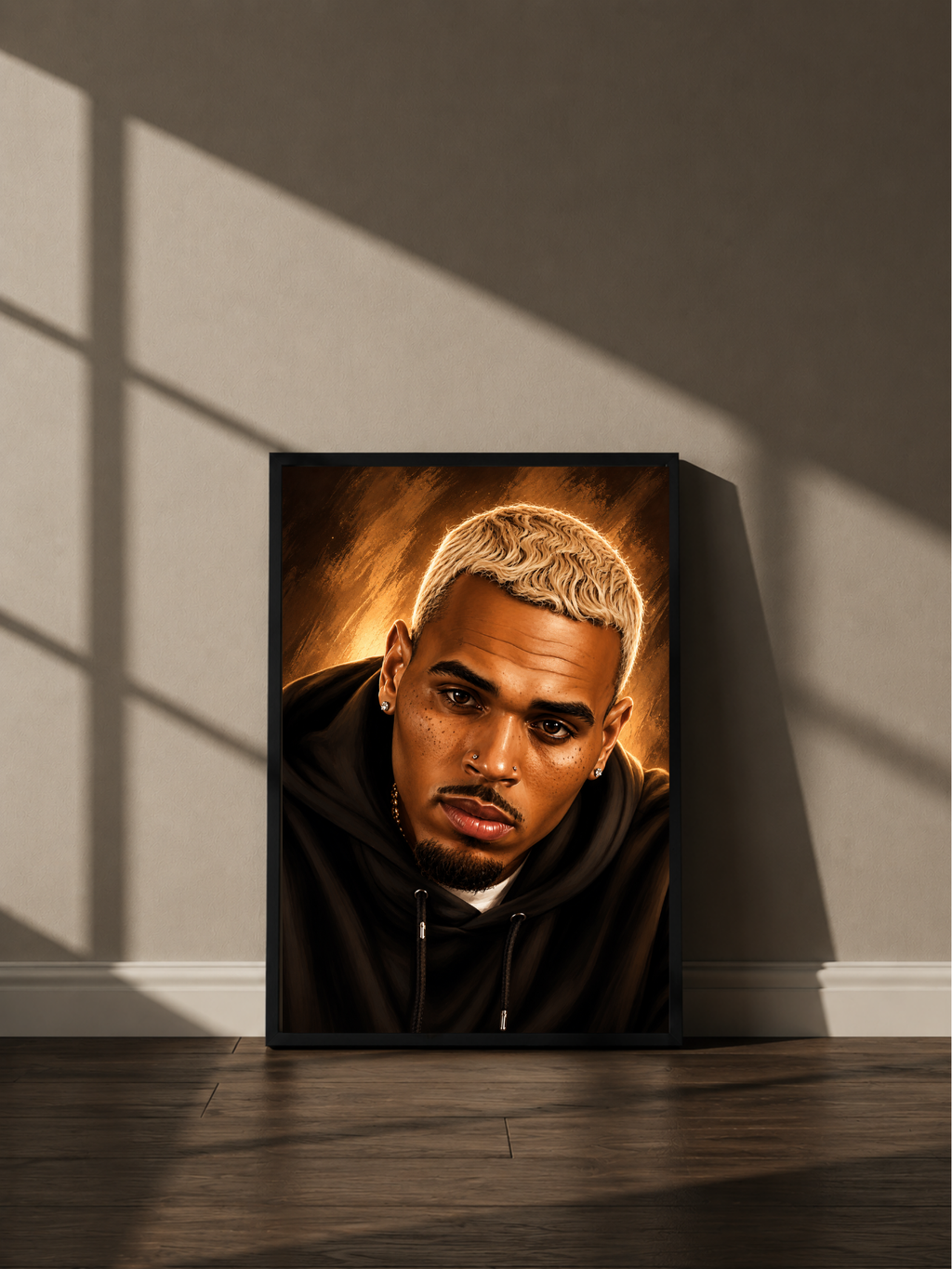 Wandbild - Chris Brown Illustration
