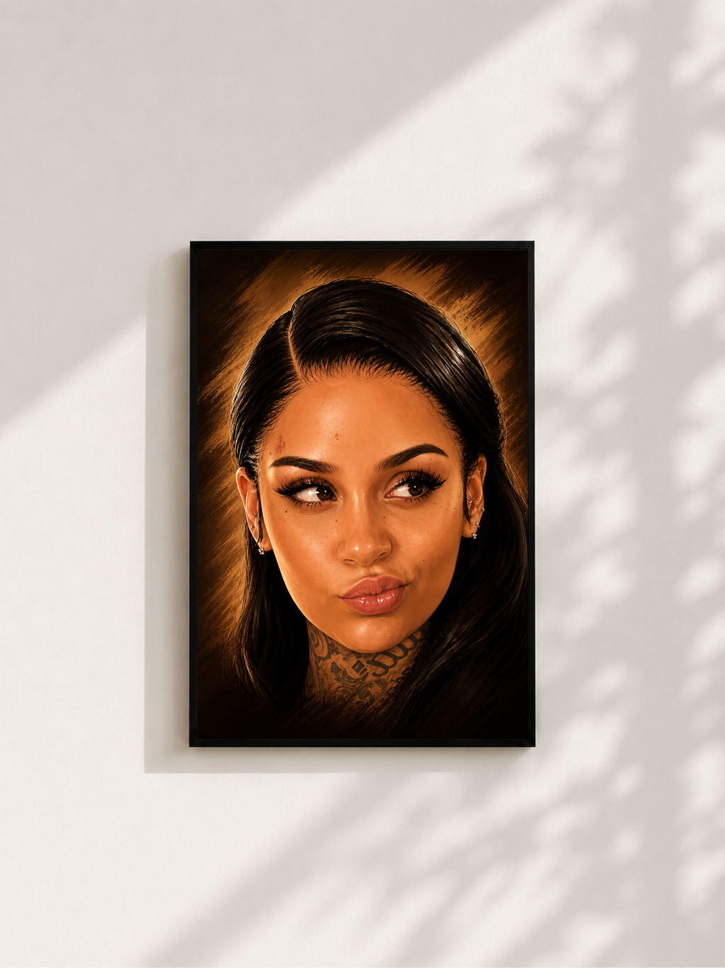 Wandbild - Kehlani Illustration