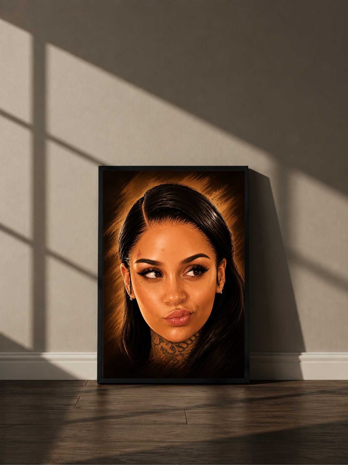 Wandbild - Kehlani Illustration
