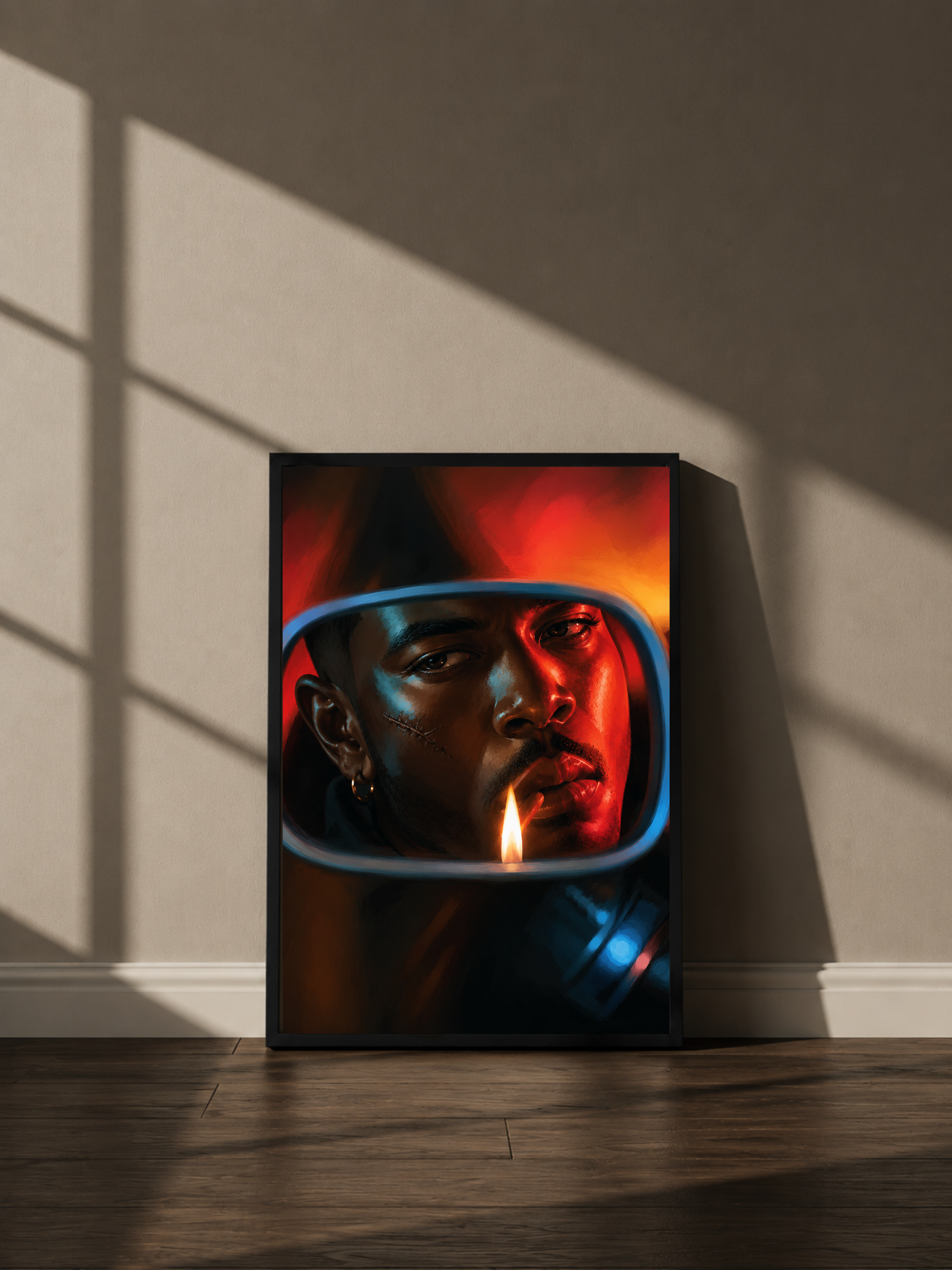 Wandbild - Portrait Man