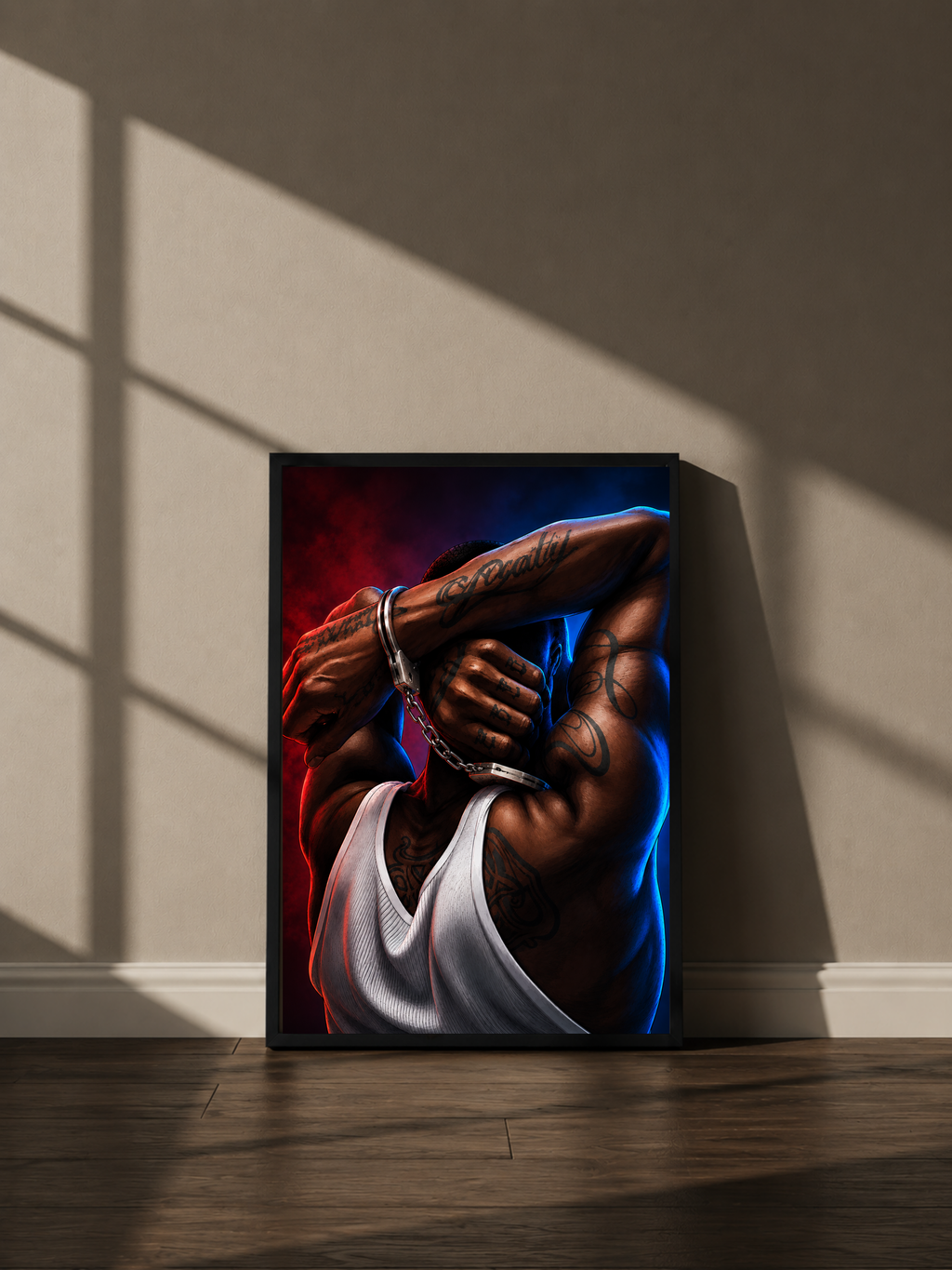 Wandbild - Man Gangster