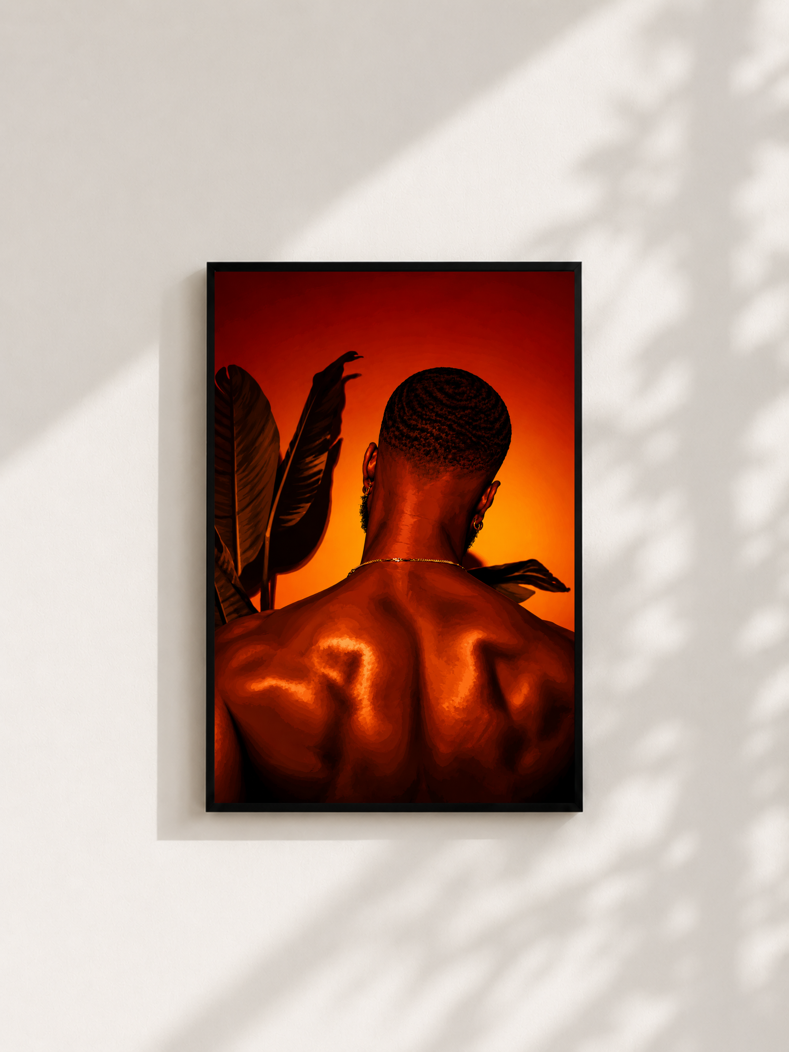Wandbild - Portrait Man