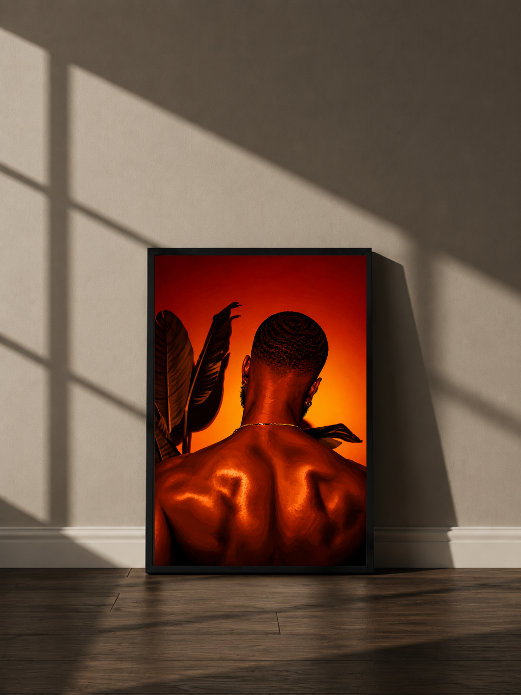 Wandbild - Portrait Man