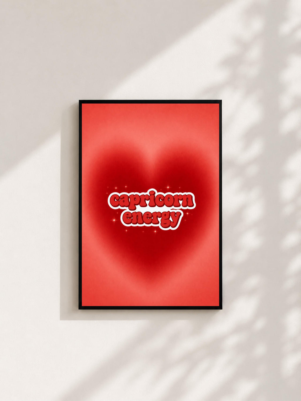 Wandbild - Capricorn Energy Sternzeichen Poster Wall Art Zodiac astrology Girl Frauen Wanddekoration Horoskop mystical Decor Aesthetic __etsy:8146684773