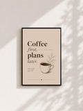 Wandbild - Coffee Poster Wall Art Küche Kaffee Guide Print Minimalistisch Illustration Cafe Deko Wanddeko Urban Dekoration __etsy:8108784122
