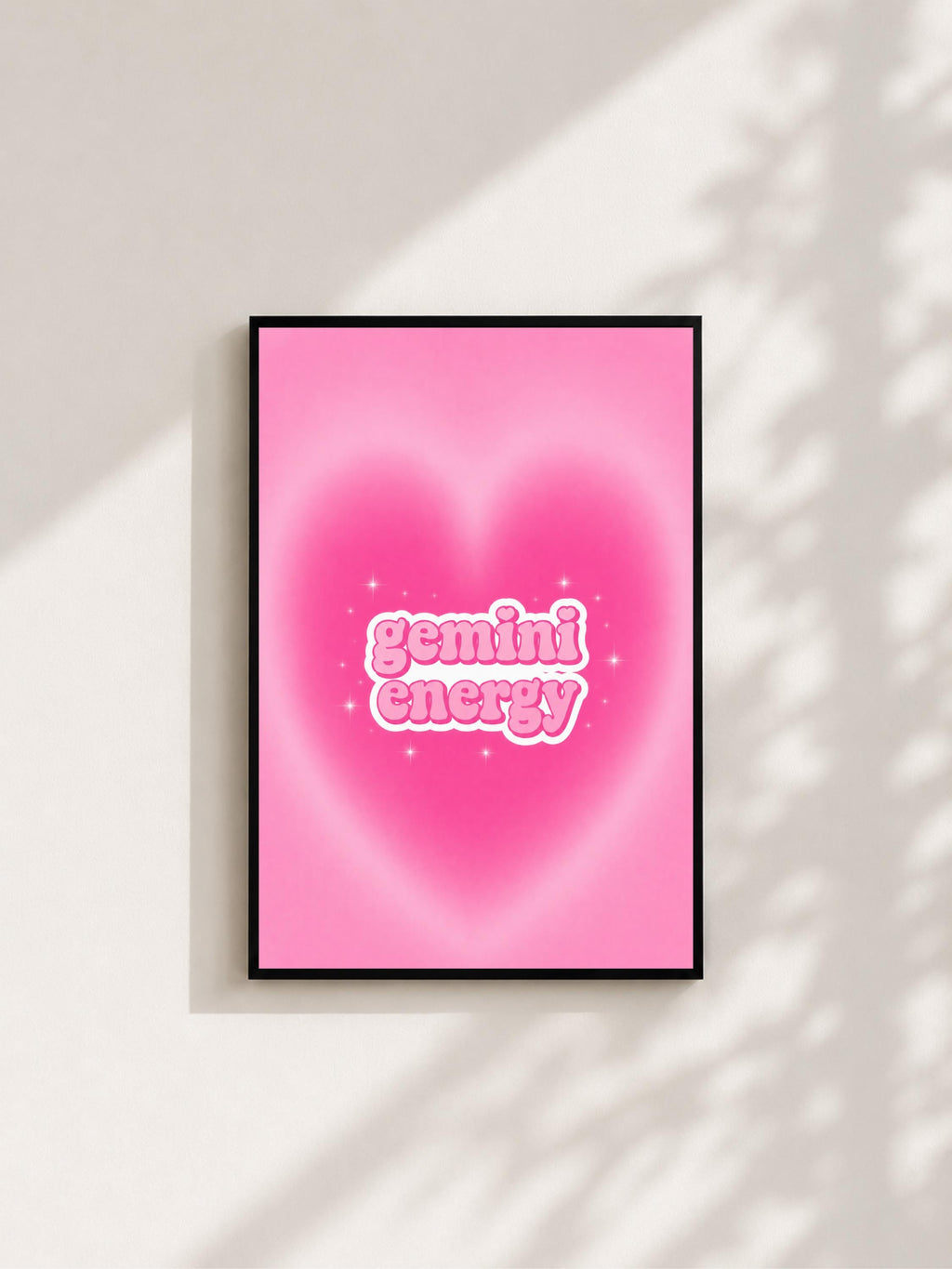 Wandbild - Gemini Energy Sternzeichen Poster Wall Art Zodiac astrology Girl Frauen Wanddekoration Horoskop mystical Decor Aesthetic __etsy:8098807324