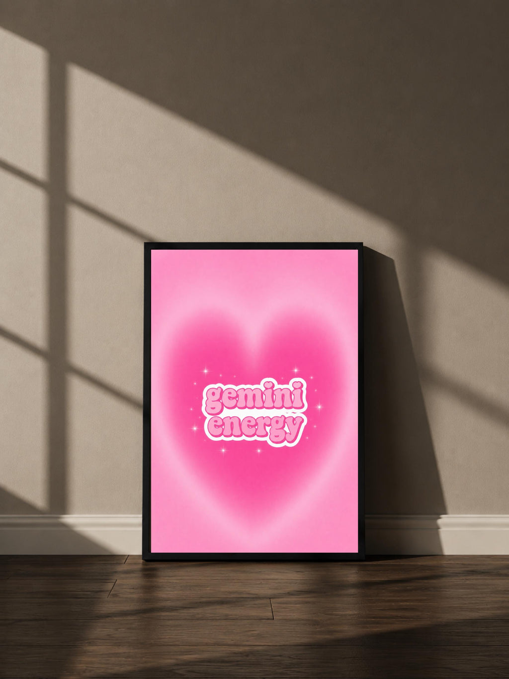 Wandbild - Gemini Energy Sternzeichen Poster Wall Art Zodiac astrology Girl Frauen Wanddekoration Horoskop mystical Decor Aesthetic __etsy:8146709459