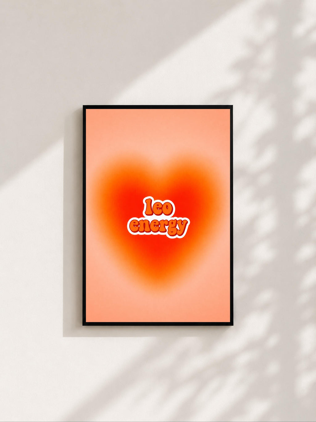 Wandbild - Leo Energy Sternzeichen Poster Wall Art Zodiac astrology Girl Frauen Wanddekoration Horoskop mystical Decor Aesthetic __etsy:8098809858