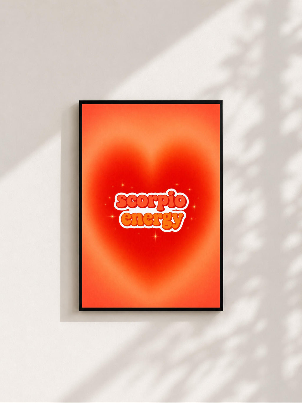 Wandbild - Scorpio Energy Sternzeichen Poster Wall Art Zodiac astrology Girl Frauen Wanddekoration Horoskop mystical Decor Aesthetic __etsy:8146741313