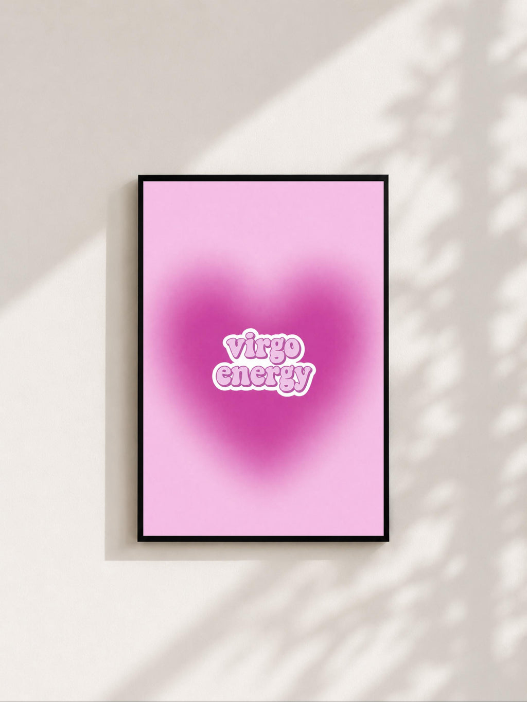 Wandbild - Virgo Energy Sternzeichen Poster Wall Art Zodiac astrology Girl Frauen Wanddekoration Horoskop mystical Decor Aesthetic __etsy:8146747369