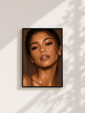 Wandbild - Zendaya Illustration Wall Art Poster Frauen Femme Weiblichkeit Wanddeko Kunst für Wohnzimmer Schlafzimmer Print Pop Art __etsy:8076194796